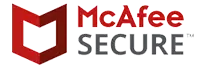 McAfee Secure logo